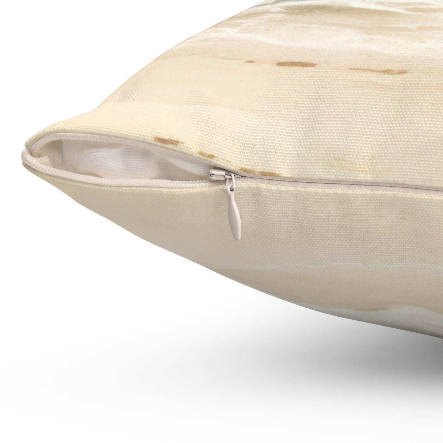 Ocean Breeze Printed Square Pillow Cover with Insert - Multiple Sizes (14"x14", 16"x16", 18"x18", 20"x20"), Includes insert and zipper closure