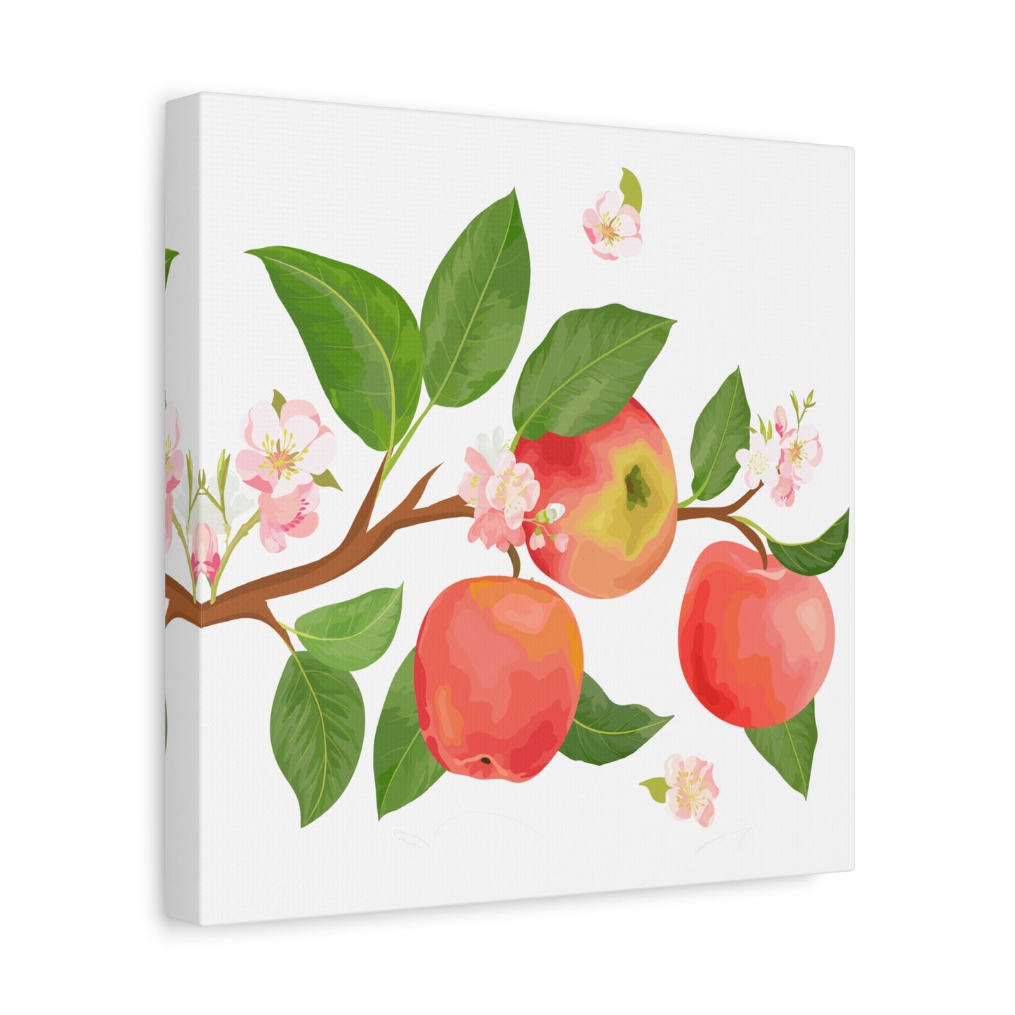 Apple Harvest Canvas Art Print - Multiple Sizing Options