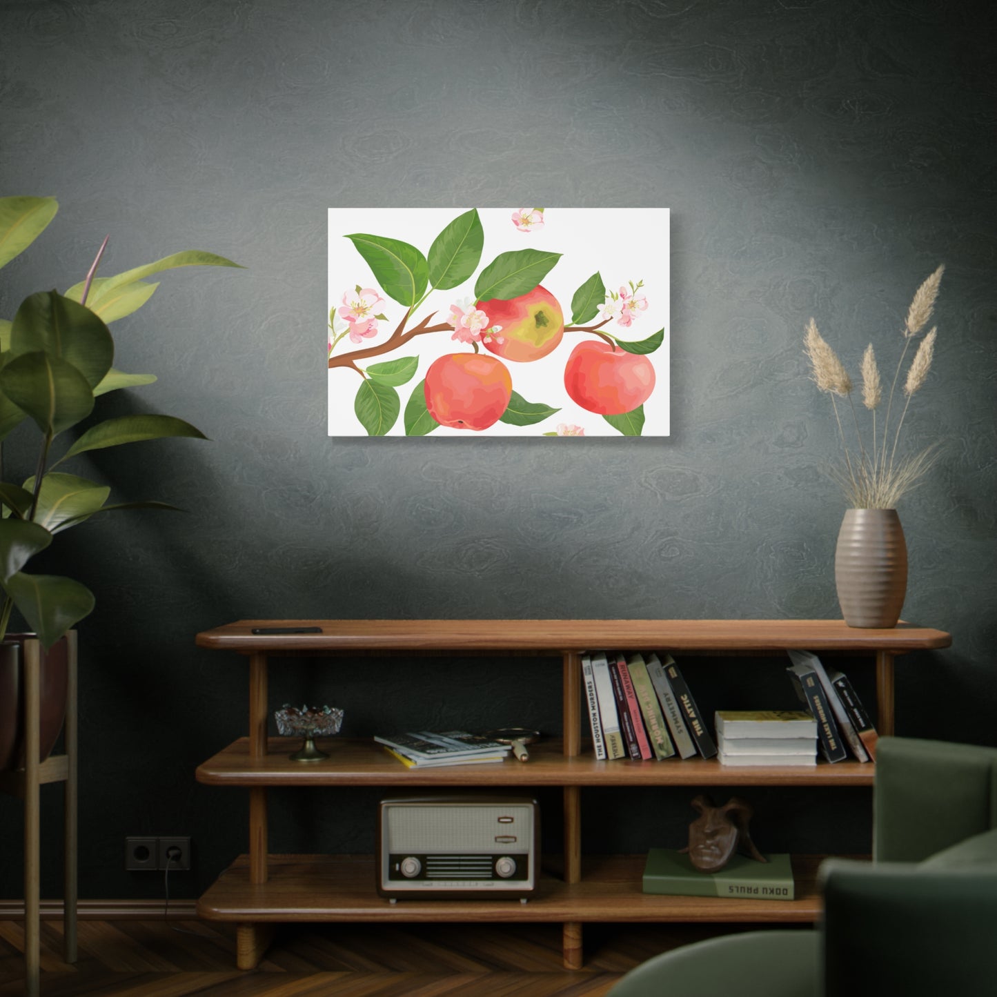 Apple Harvest Canvas Art Print - Multiple Sizing Options