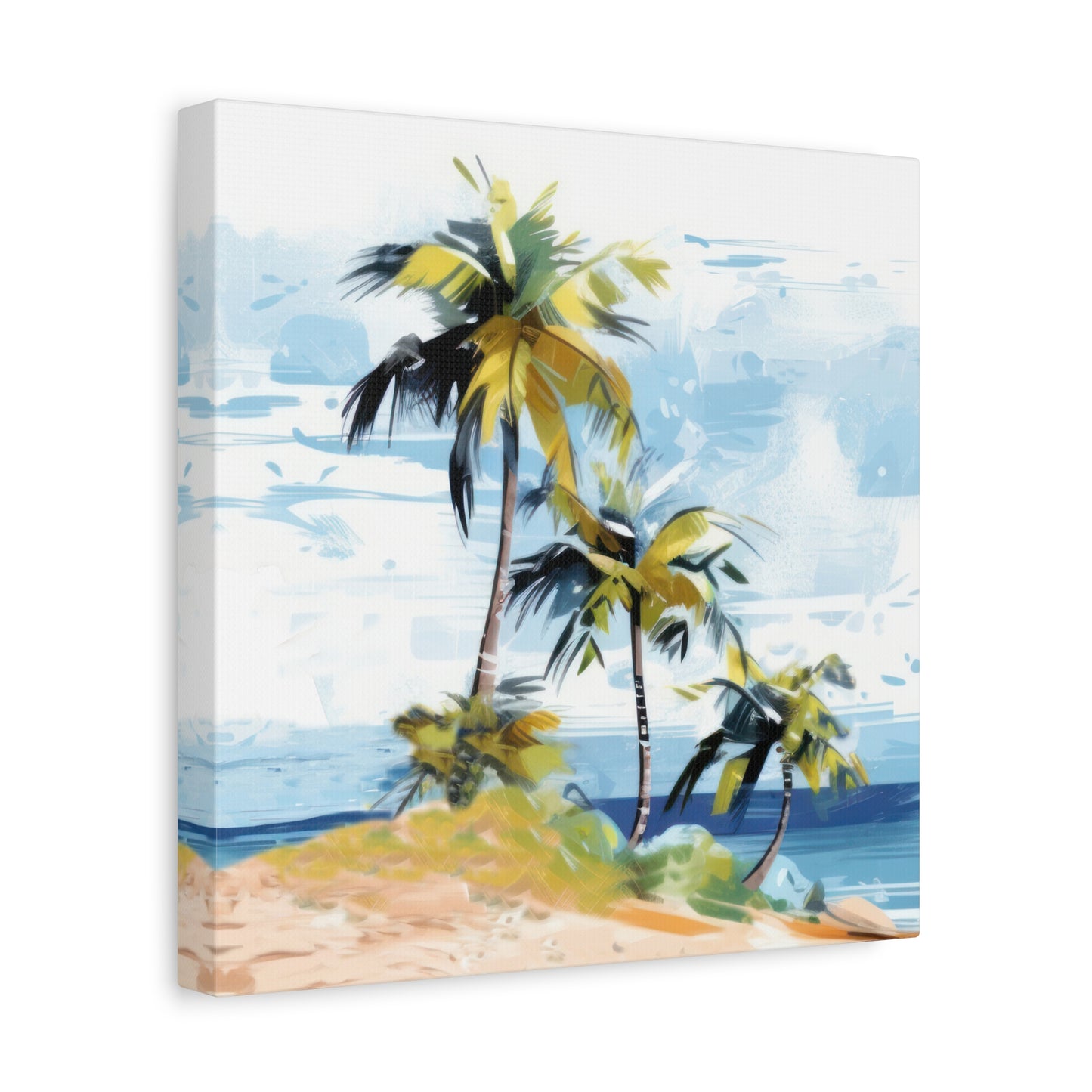 Tropical Retreat Canvas Art Print - Multiple Sizing Options