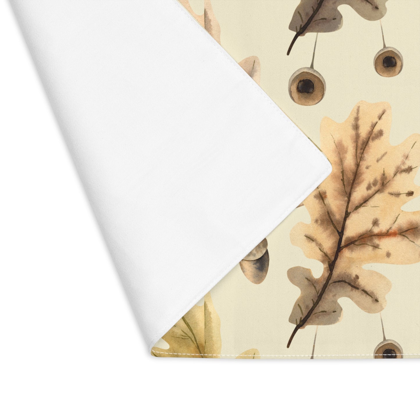 Oak Leaves Placemat - 18" × 14" Cotton Twill - 1 count - Thanksgiving / Fall Placemats