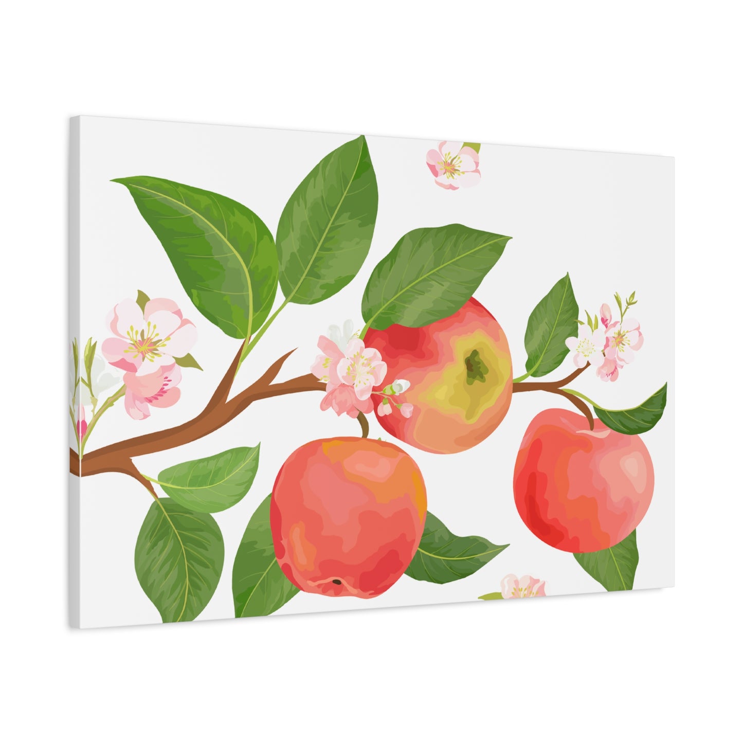 Apple Harvest Canvas Art Print - Multiple Sizing Options
