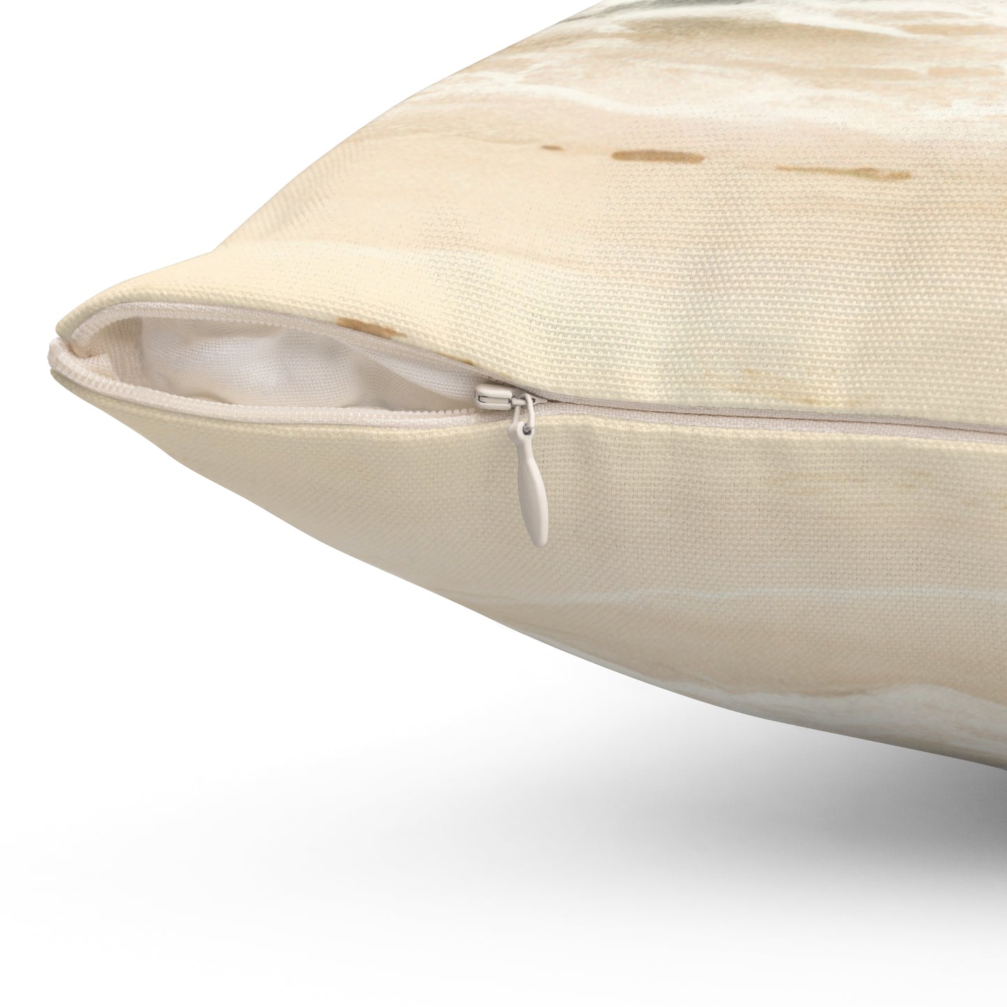 Ocean Breeze Printed Square Pillow Cover with Insert - Multiple Sizes (14"x14", 16"x16", 18"x18", 20"x20"), Includes insert and zipper closure