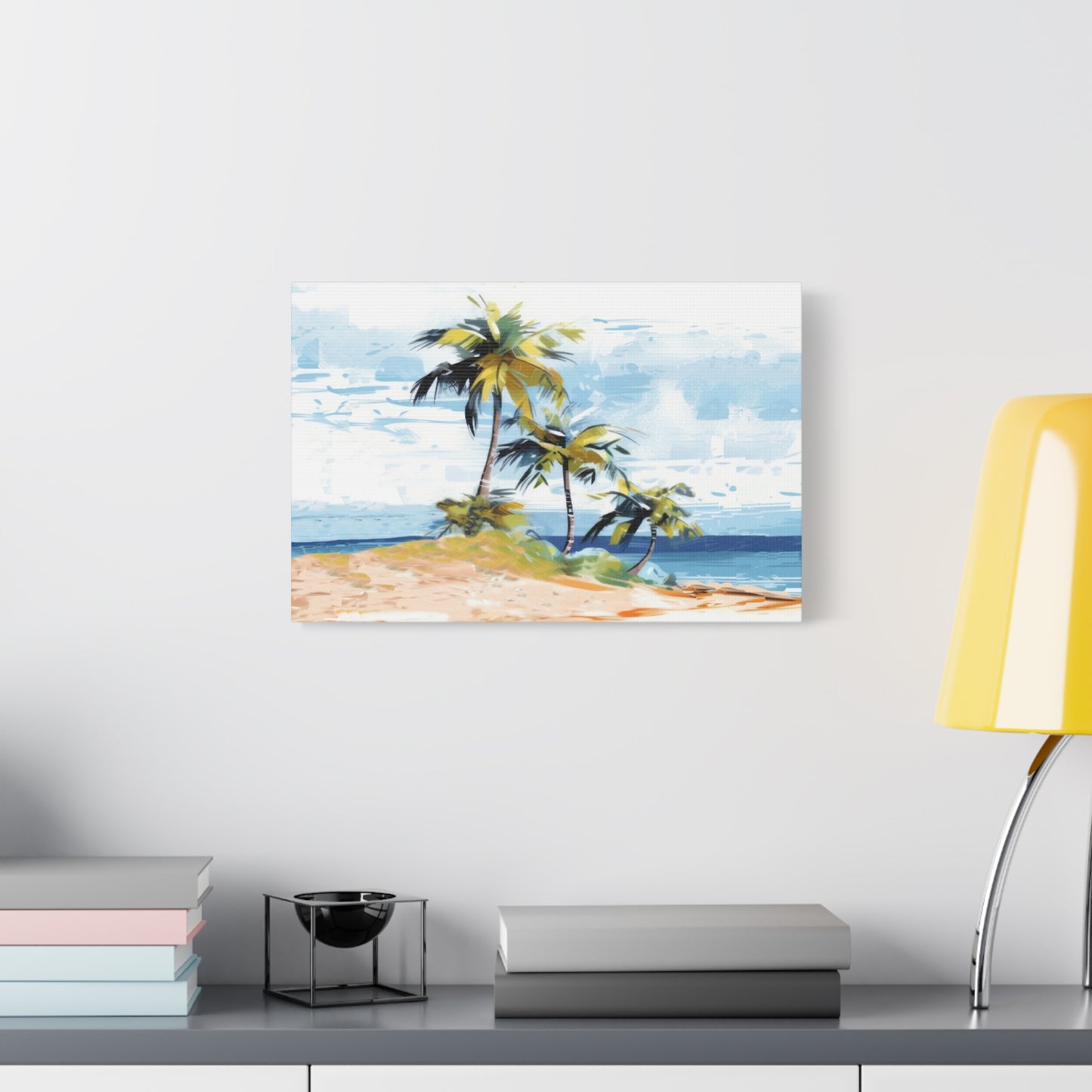 Tropical Retreat Canvas Art Print - Multiple Sizing Options