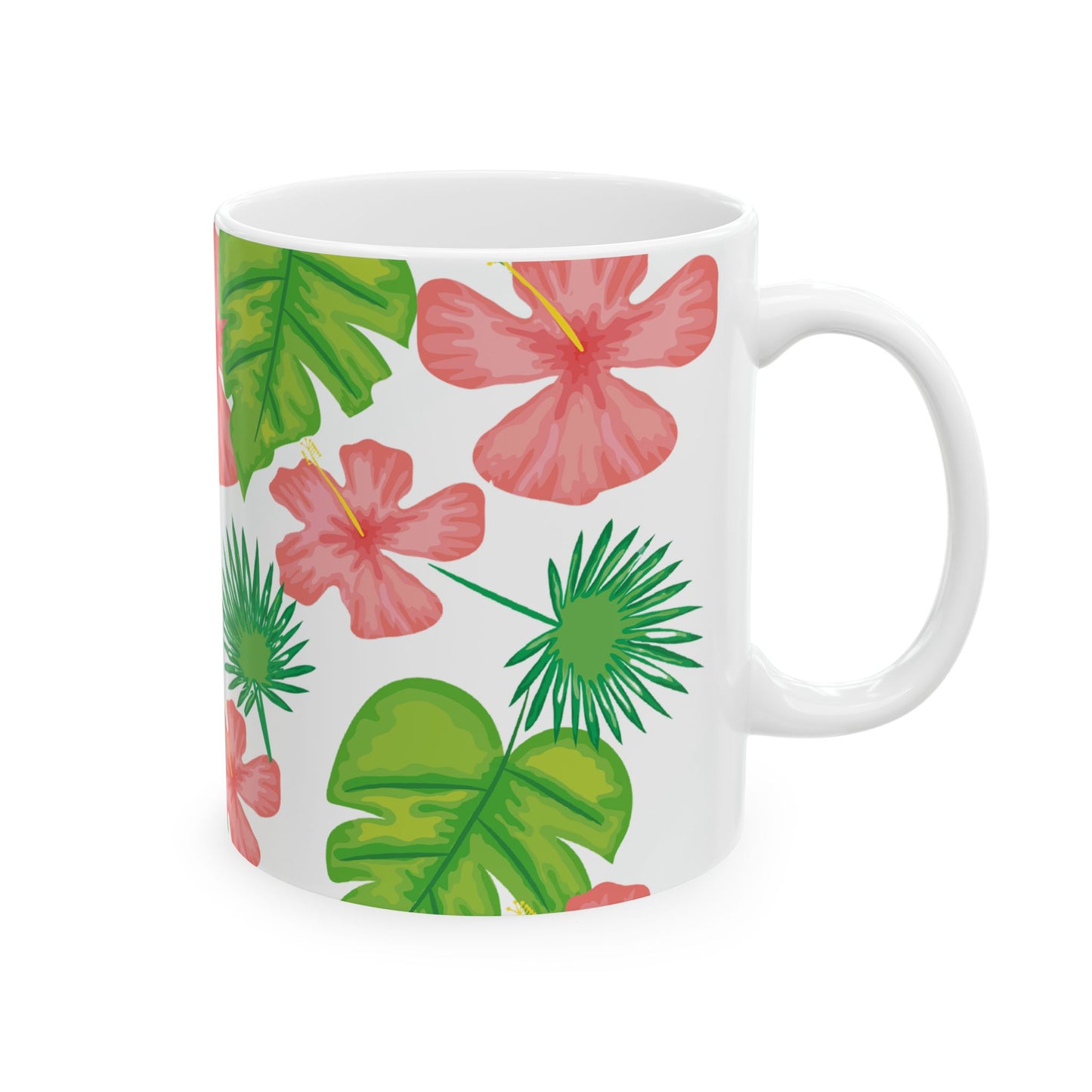 Tropical Island Ceramic Mug - 11 oz. & 15 oz. options