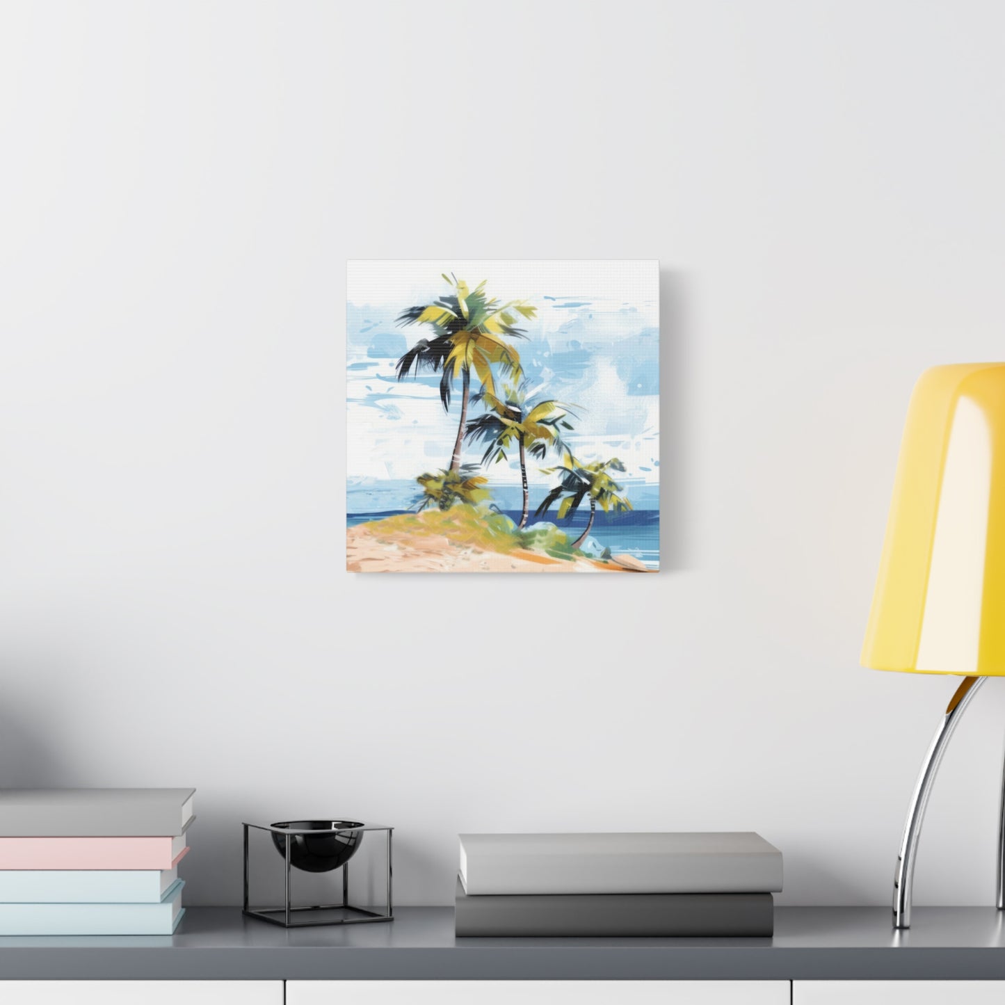 Tropical Retreat Canvas Art Print - Multiple Sizing Options