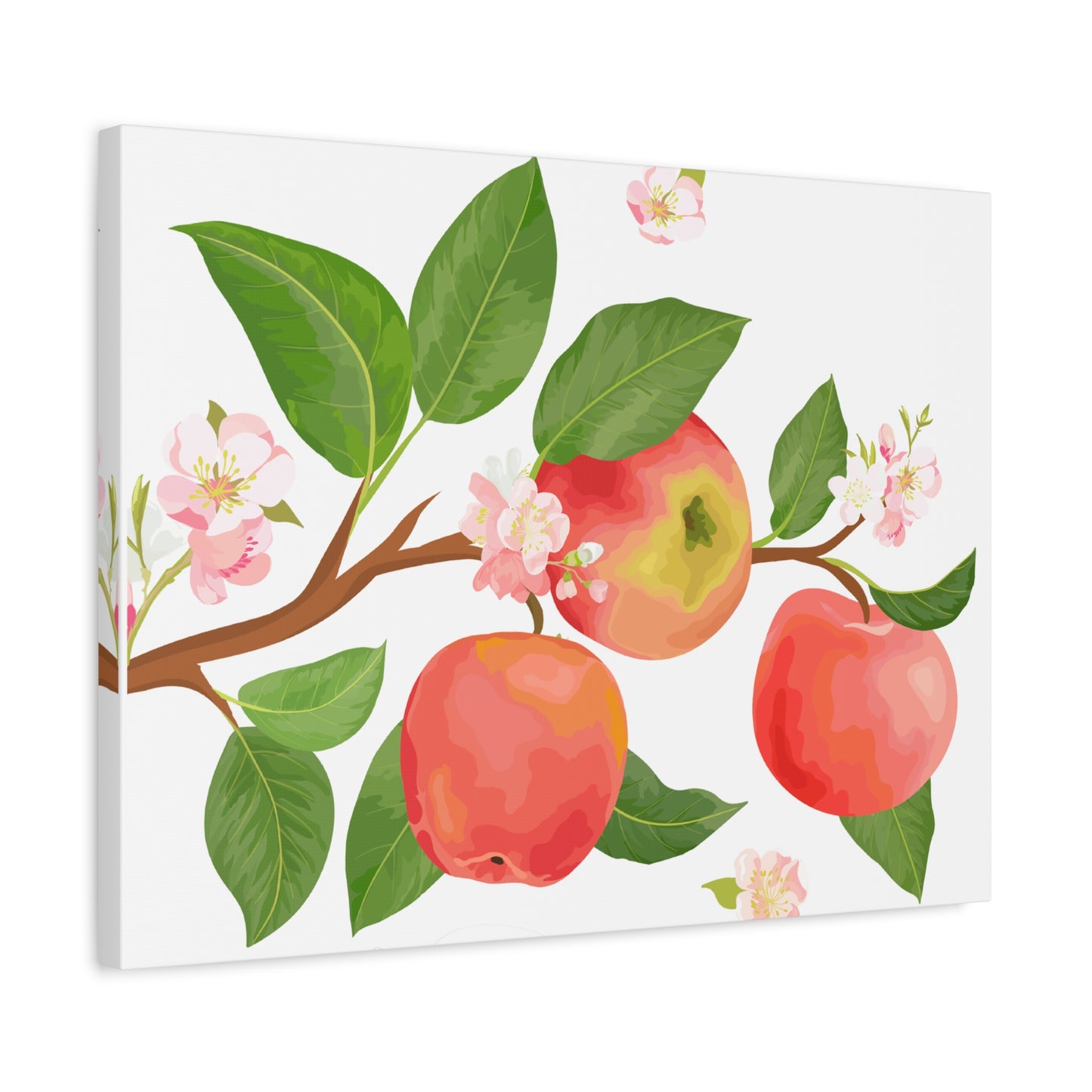 Apple Harvest Canvas Art Print - Multiple Sizing Options