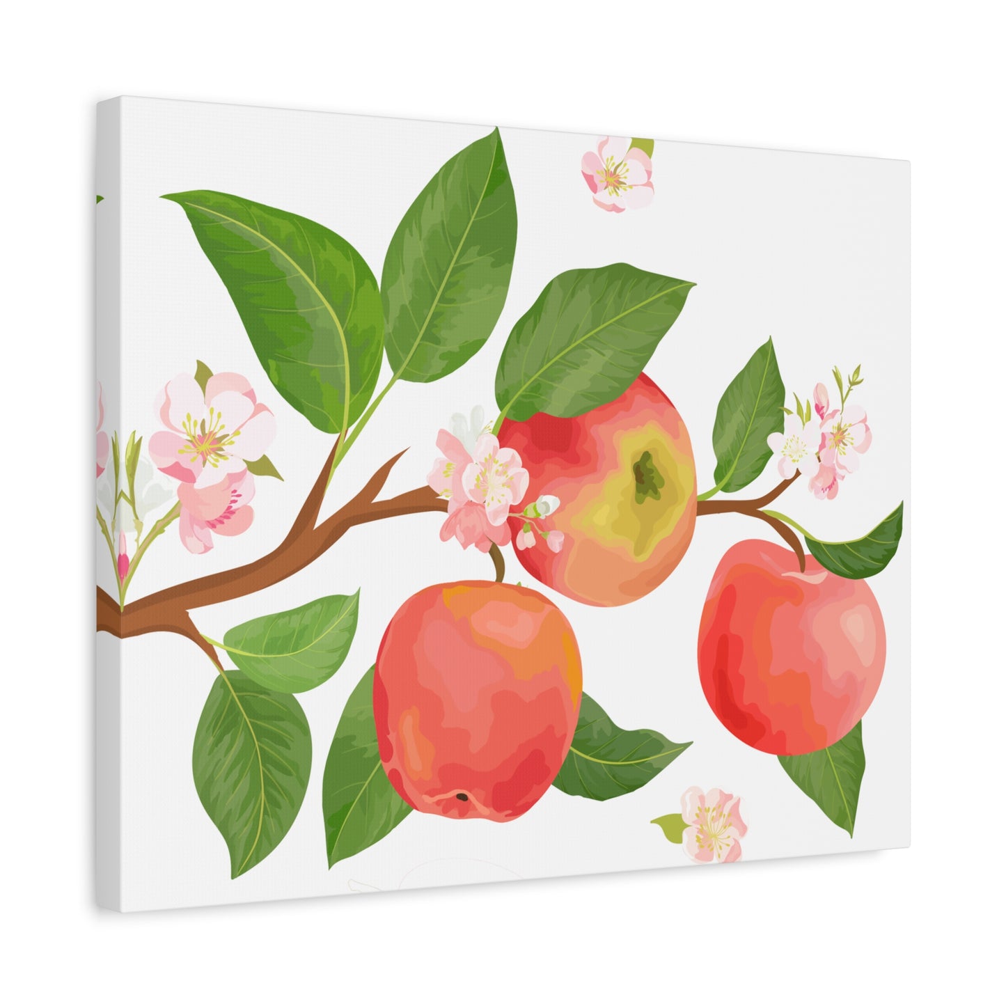 Apple Harvest Canvas Art Print - Multiple Sizing Options