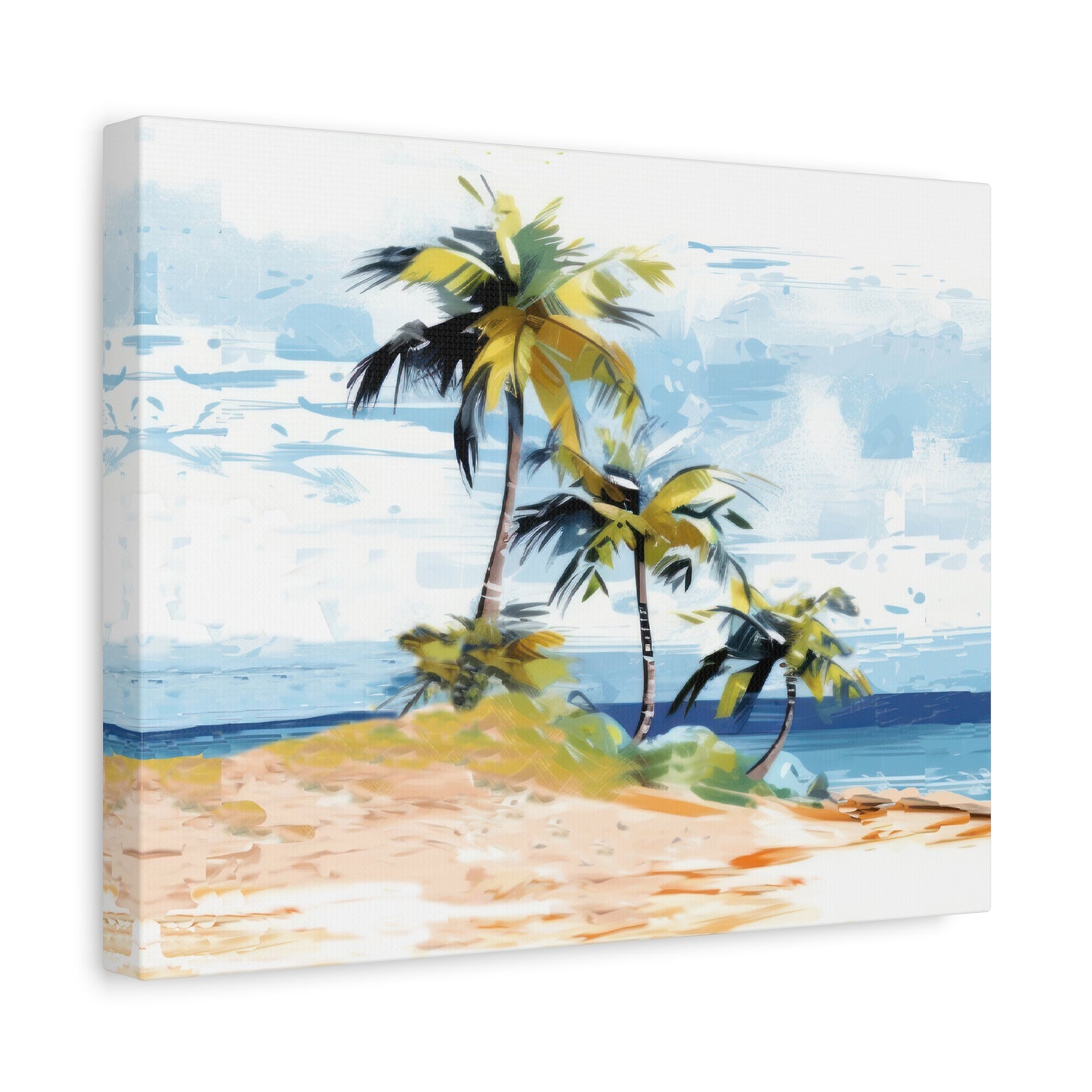 Tropical Retreat Canvas Art Print - Multiple Sizing Options