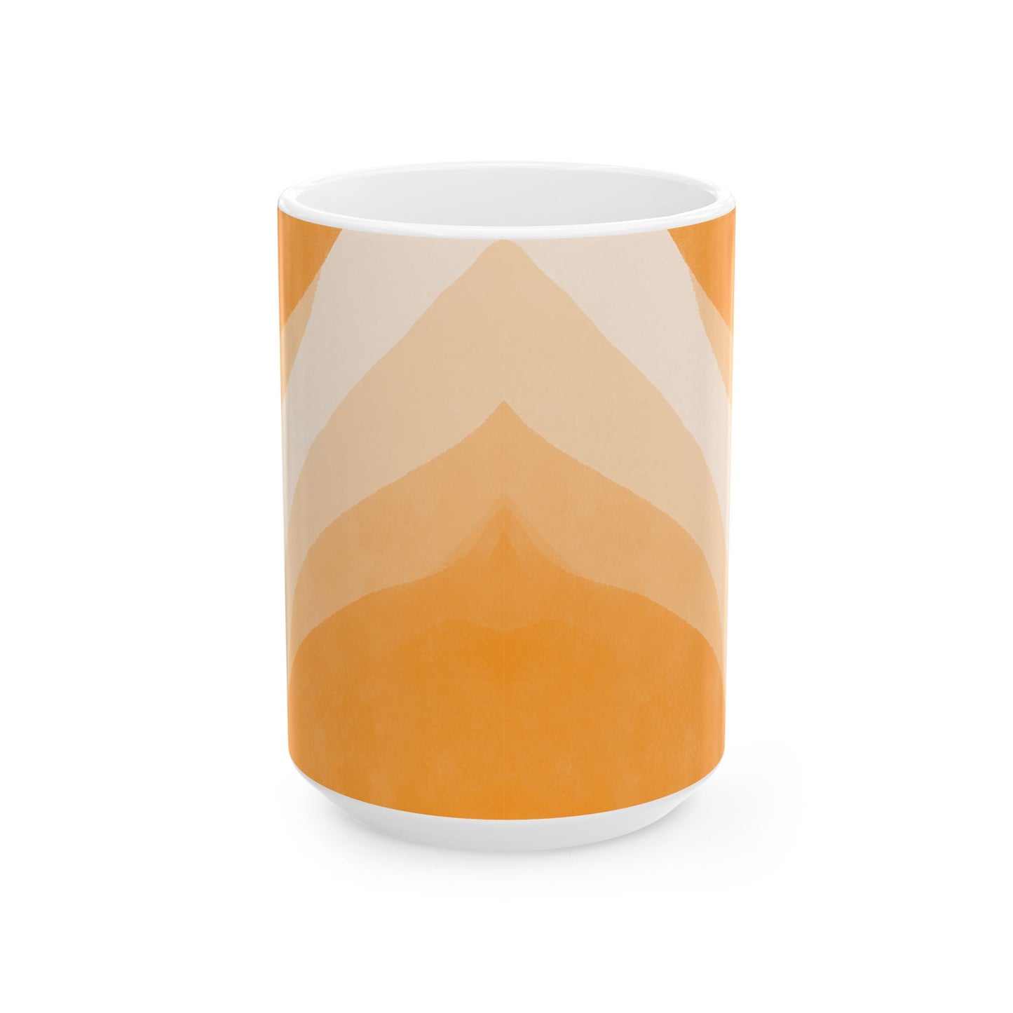 Orange Creamsicle Ceramic Mug - 11 oz. & 15 oz. options