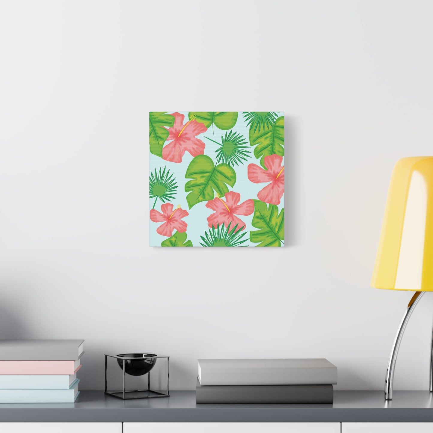 Tropical Island Canvas Art Print - Multiple Sizing Options