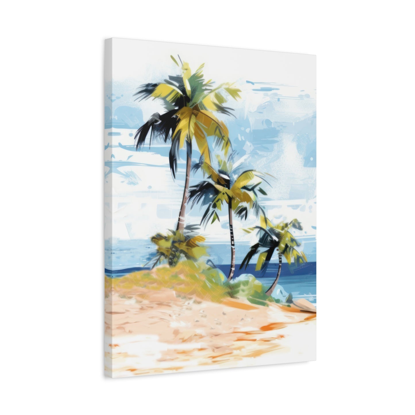 Tropical Retreat Canvas Art Print - Multiple Sizing Options