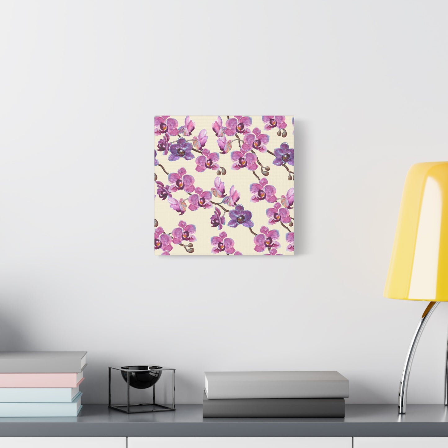 Vanilla Orchid Canvas Art Print - Multiple Sizing Options