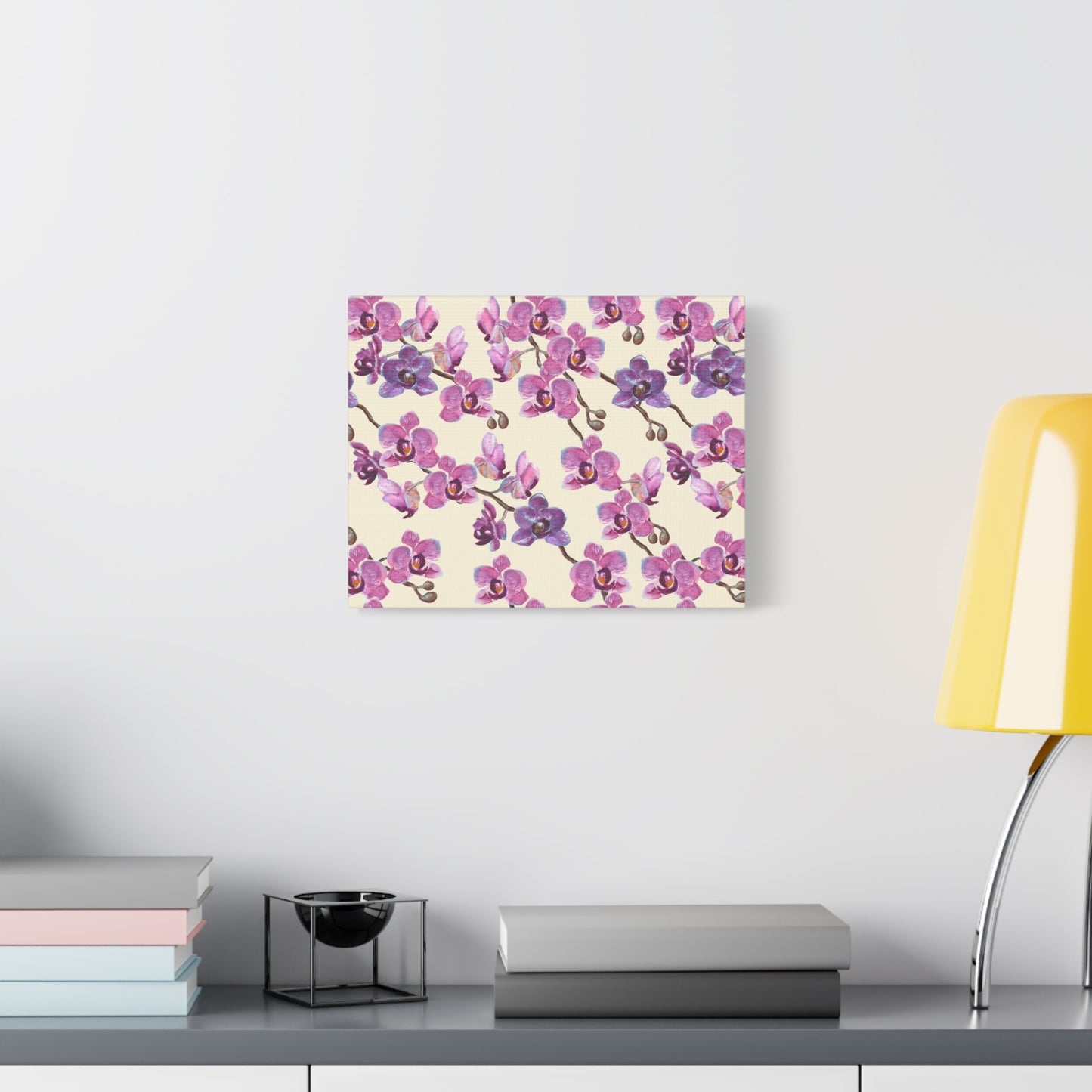 Vanilla Orchid Canvas Art Print - Multiple Sizing Options