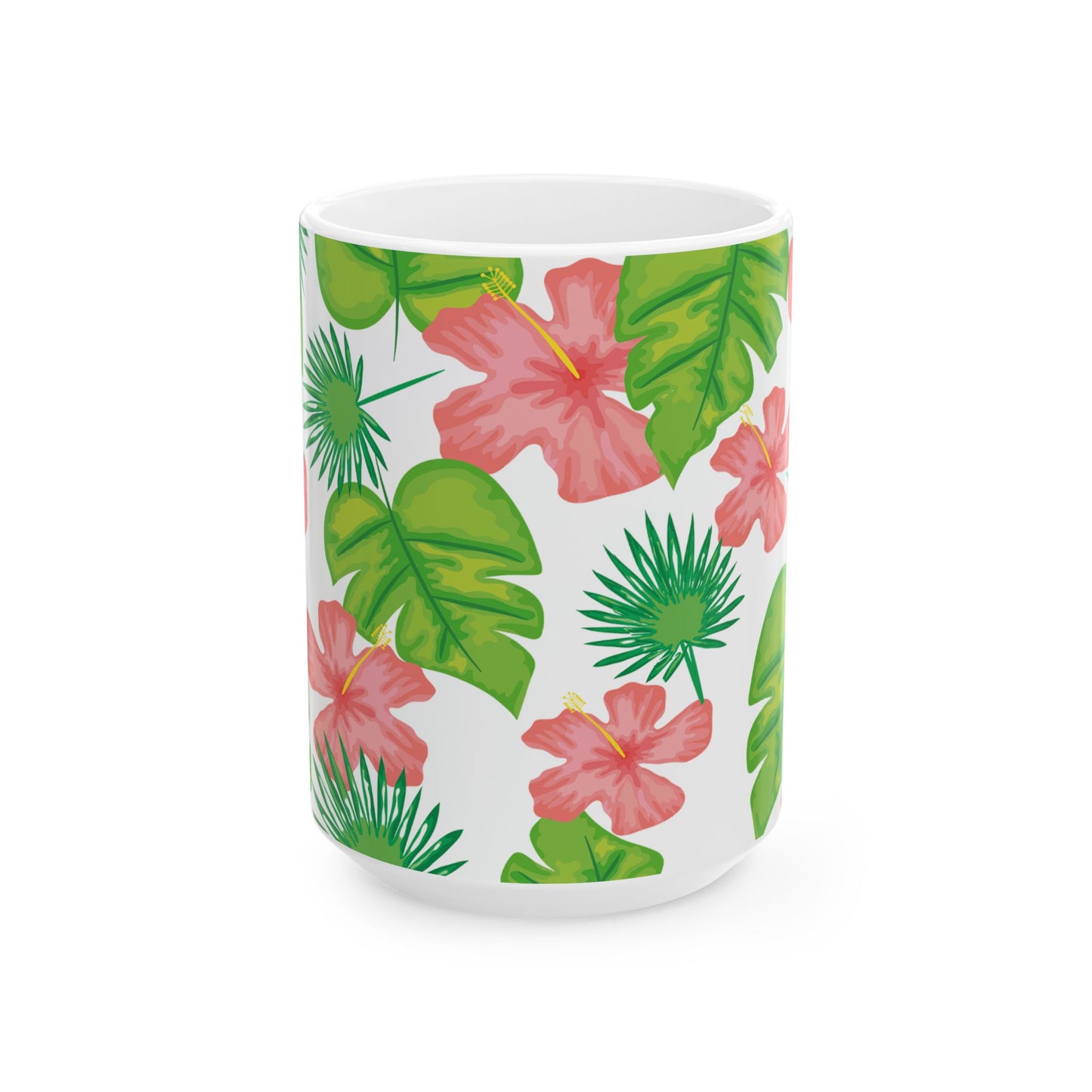 Tropical Island Ceramic Mug - 11 oz. & 15 oz. options