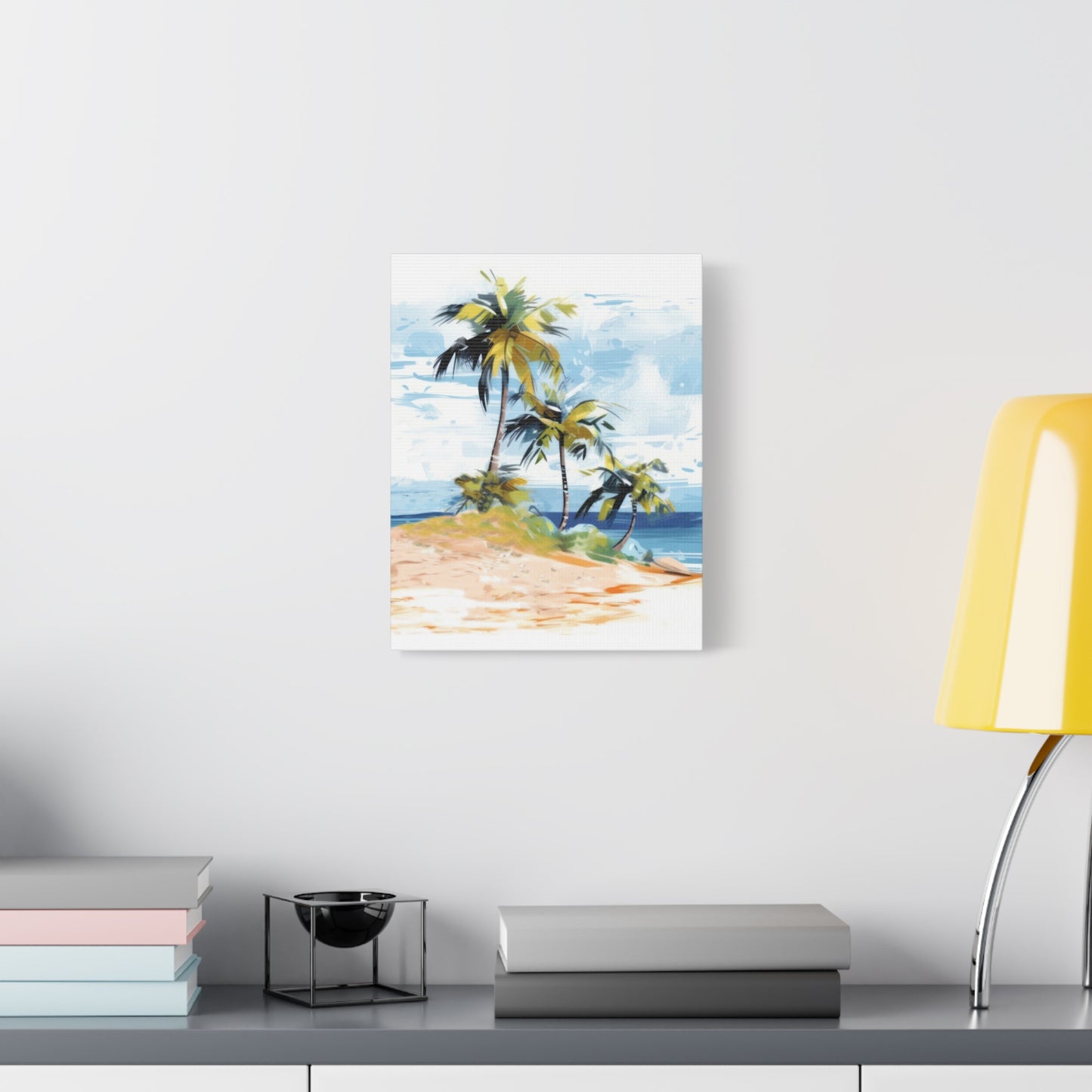Tropical Retreat Canvas Art Print - Multiple Sizing Options