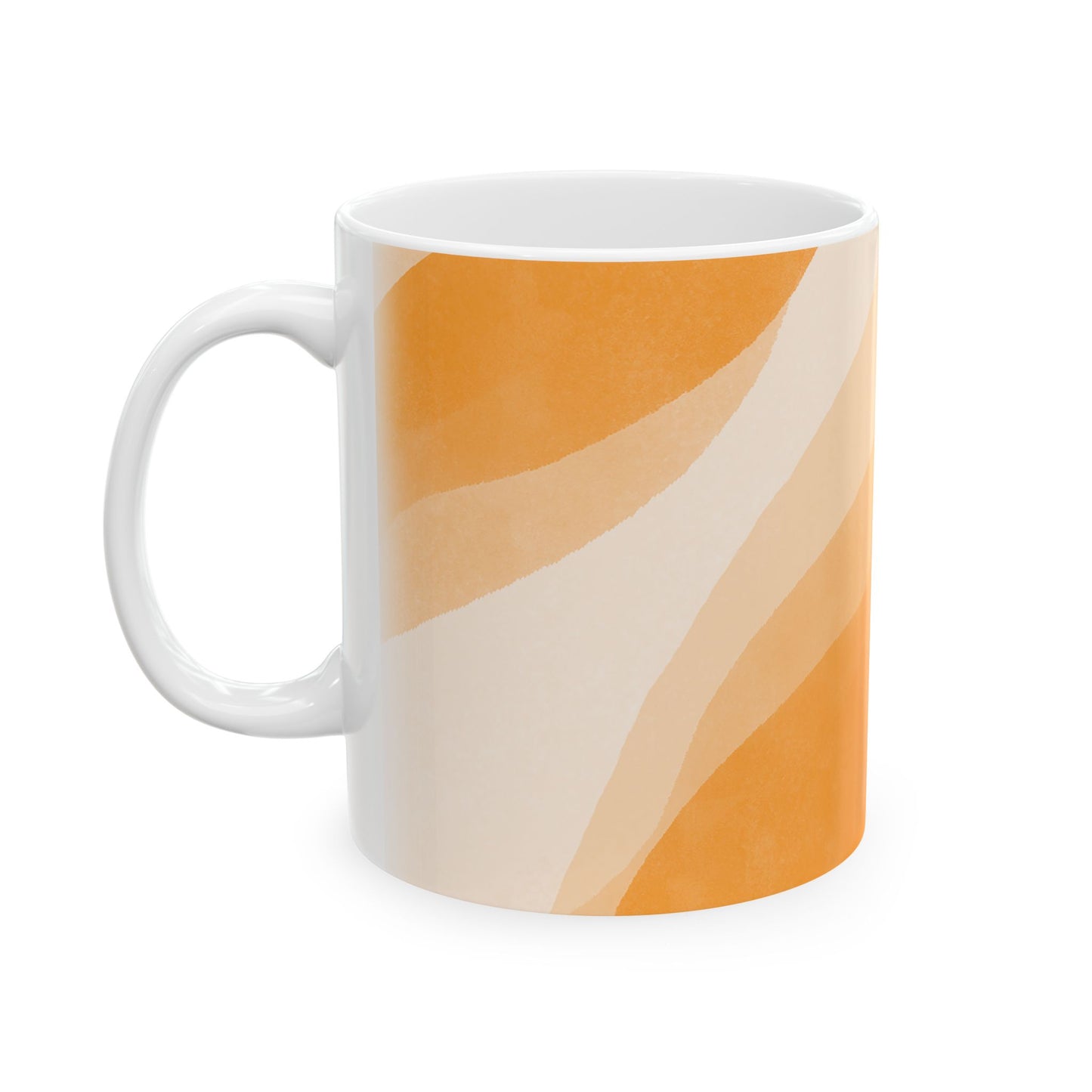 Orange Creamsicle Ceramic Mug - 11 oz. & 15 oz. options
