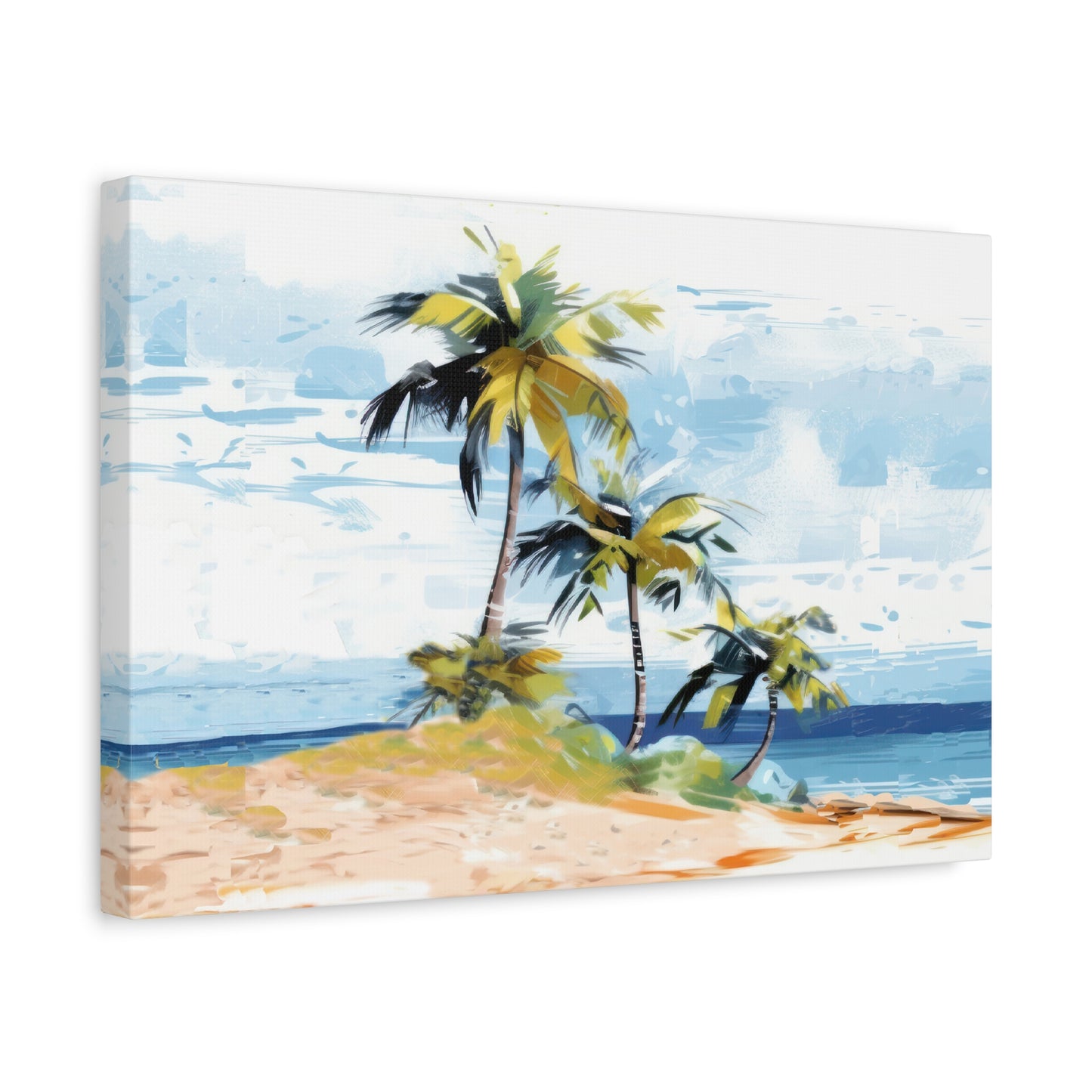 Tropical Retreat Canvas Art Print - Multiple Sizing Options