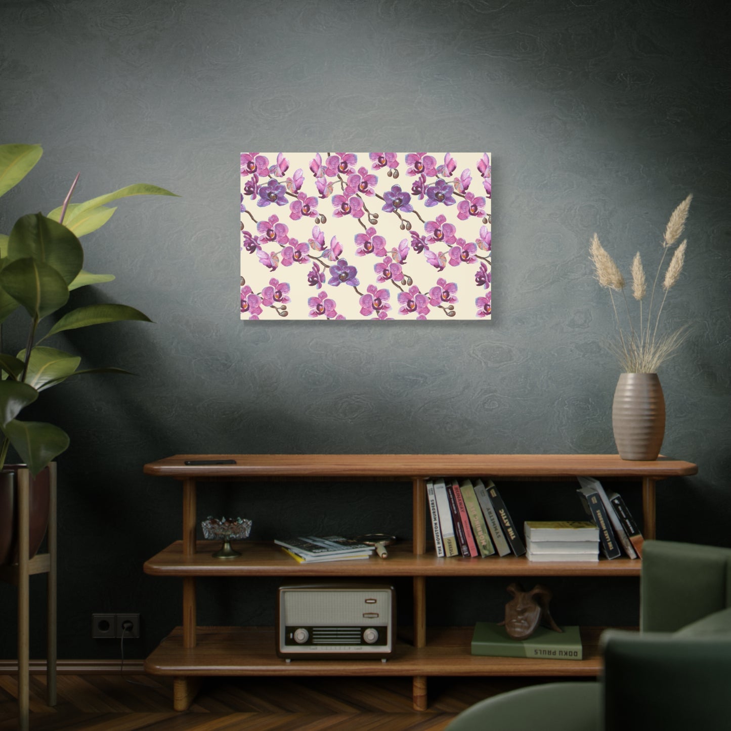 Vanilla Orchid Canvas Art Print - Multiple Sizing Options
