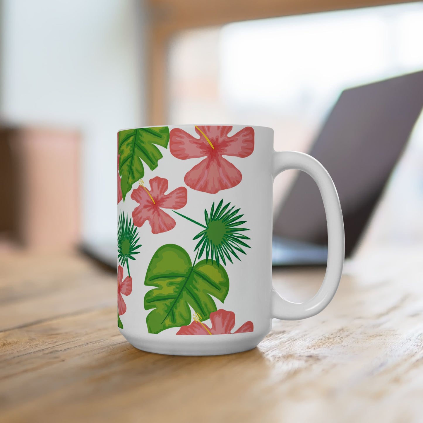 Tropical Island Ceramic Mug - 11 oz. & 15 oz. options