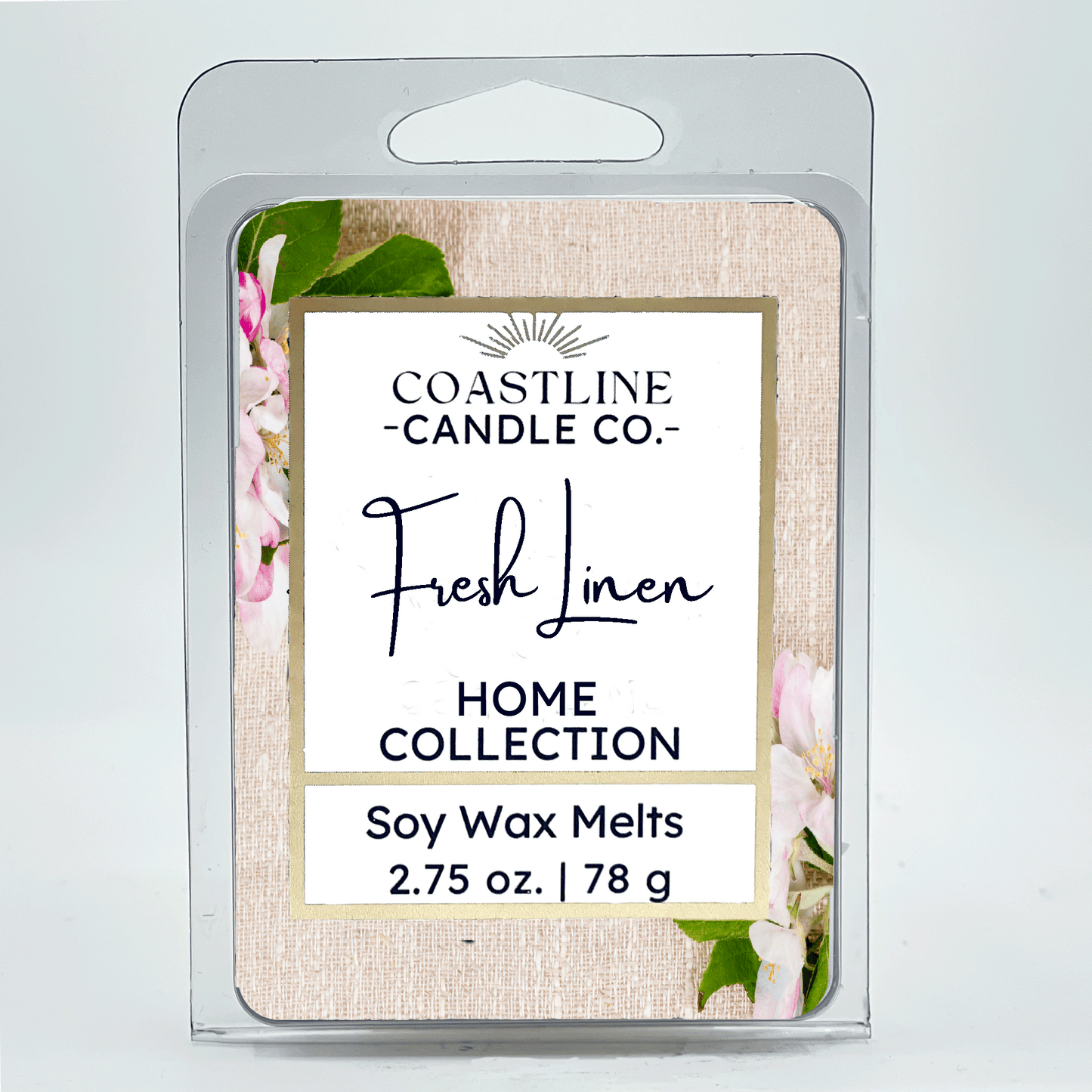 Fresh Linen Soy Wax Melts - Set of 6