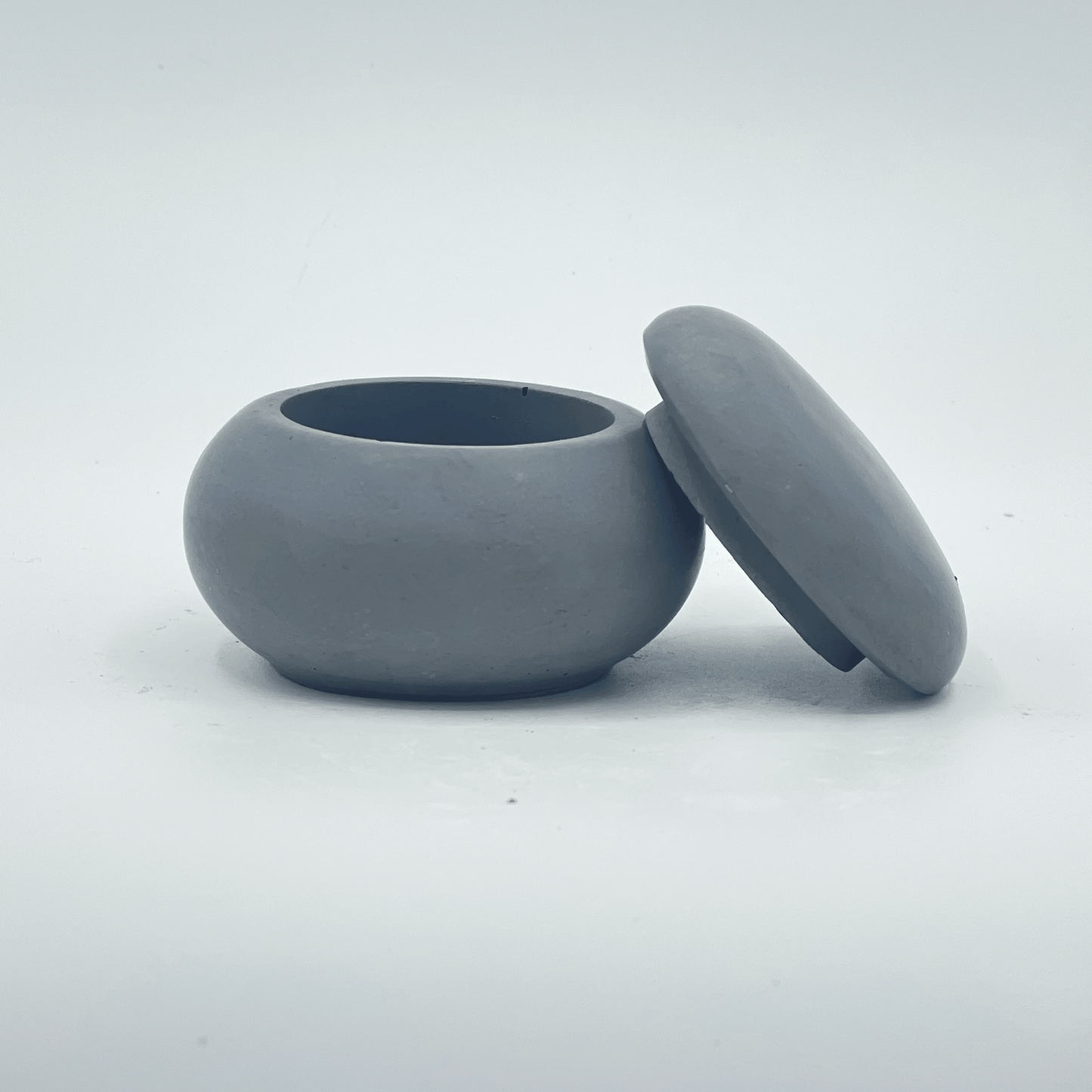 Gray Concrete Tealight Candle Holder