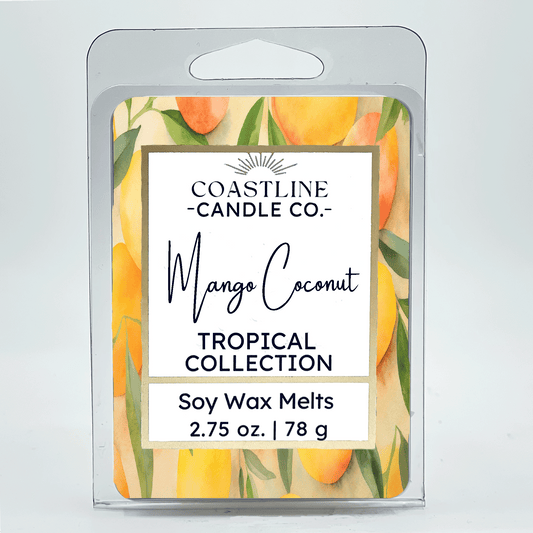 Mango Coconut Soy Wax Melts - Set of 6