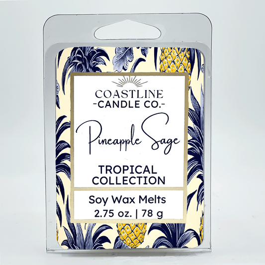 Pineapple Sage Soy Wax Melts - Set of 6