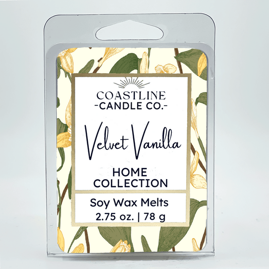 Velvet Vanilla Soy Wax Melts - Set of 6