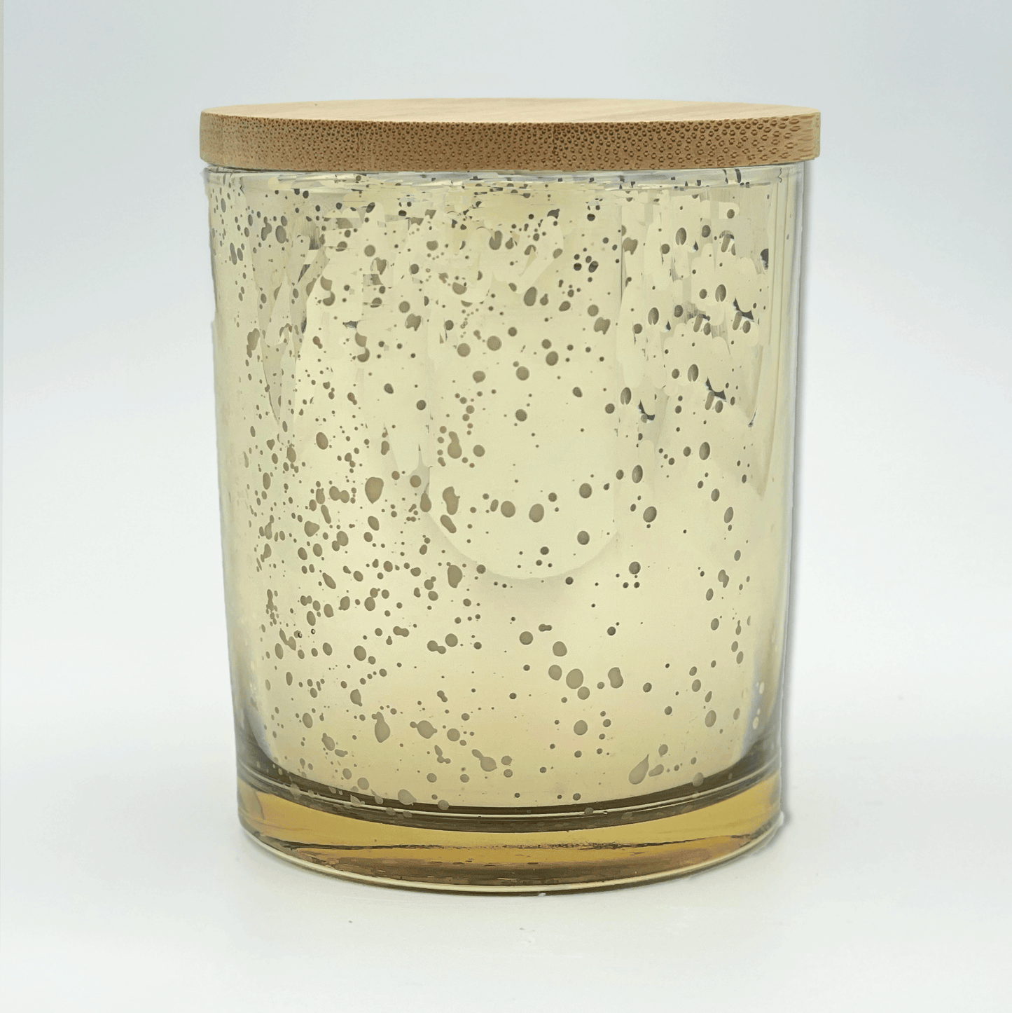 Beachwood in Gold Mercury Jar - 8 oz. Soy Wax Candle